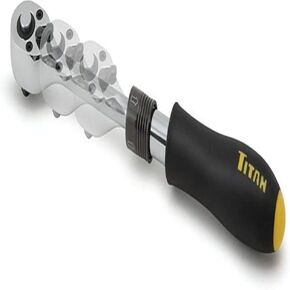 Titan 12073 1/2-Inch Drive x 18 to 23-1/2-Inch 72-Tooth Extendable Ratchet