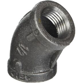 LDR Industries 310 U-34 Union, 3/4-Inch, Black