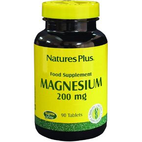 Nature's Plus Magnesium - 200 mg - 180 Tablets