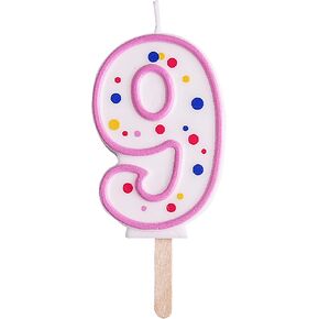 PME Blue Number 4 Candle, 2.5 inch in Kuwait
