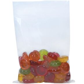 Aviditi 2" x 3" Flat Open Top Clear Plastic Poly Bags for Party Favors, Gifts, Parts, Storage, Packaging, and More, 2 Mil (Case of 1000)
