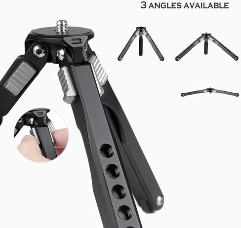 Leofoto MT-03 2 Section Table Top Tripod/Pocket Pod 1/4" / 3/8" Ideal for Compact Camera in Kuwait