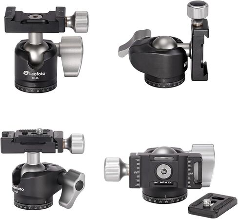 Leofoto MT-03 2 Section Table Top Tripod/Pocket Pod 1/4" / 3/8" Ideal for Compact Camera in Kuwait