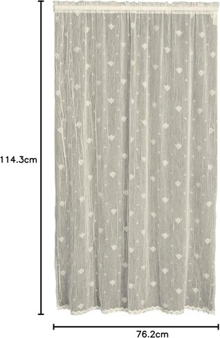 Heritage Lace Bee Tier, 45 by 36-Inch, Ecru, 7165E-4536 in Saudi Arabia