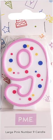 PME Blue Number 4 Candle, 2.5 inch in Kuwait