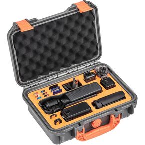 STARTRC OSMO Pocket 3 Hard Case, Multifunctional Portable Waterproof Hard Case for DJI Pocket 3 Creator Combo Camera Accessories