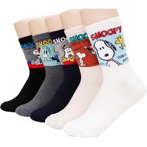 socksense The Peanuts Snoopy Women and teen girls Cartoon Character Series Licensed Socks