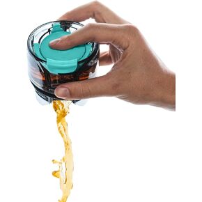 FlasKap Madic 9, 30 oz Tumbler Shot Dispenser For Tumbler, Leak Proof Lid, Hidden Flask, Shop Dispenser, Compatible With Most 30 oz Tumblers (9 oz Capacity, Black)