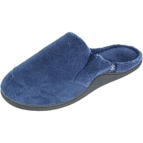 isotoner Mens Microterry Clog Slippers