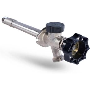 Midline Valve 84323 Sillcock Pipe Chrome Plated Brass Body Frost Anti-Siphon with Integral Vacuum Breaker 1/2 inch MIP/Sweat Connection and 3/4 inch Hose Bib, 10
