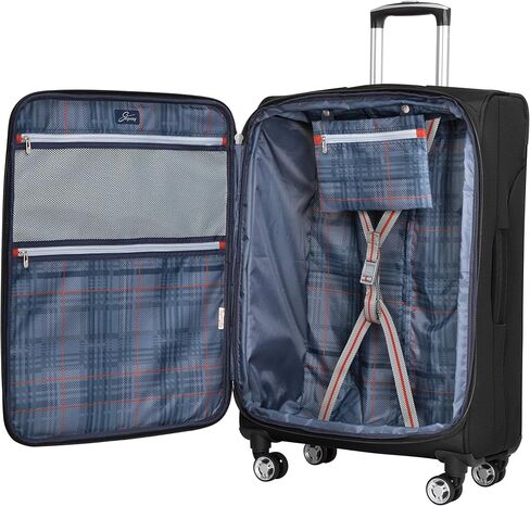 مجموعة الأمتعة خفيفة الوزن سكاي واي سيجما 6.0 (أسود، 20 بوصة) in Kuwait