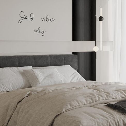 Ecqizer Good Vibes Only Signs Wall Decor Metal Wire Letters Wall Decor Metal Wire Art Decor Inspirational Wall Decoration for Home Room Office Wall (Black) in Saudi Arabia