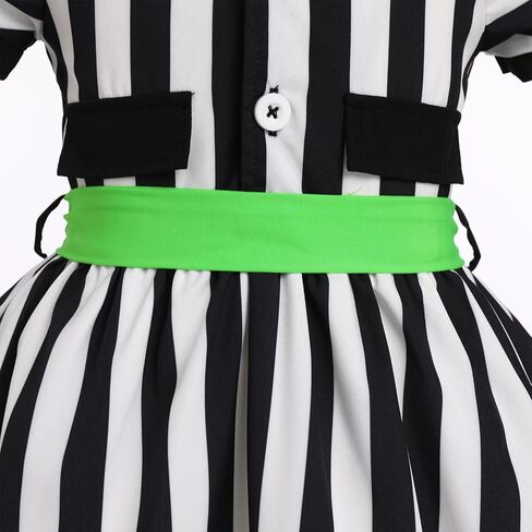 IWEMEK Girls 1950s Housewife Dress with Apron Polka Dot Dress 50s Housewife Costume Kids Halloween Cosplay Dress Bow Headband in Saudi Arabia