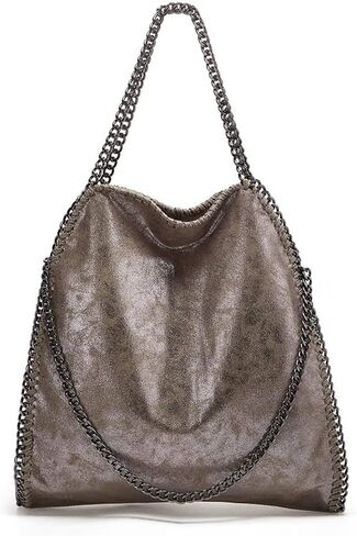 Women Handbag Large Capacity Tote bag Crossbody Shoulder Bag Fashion Hobo Chain Bag Purse for Women in Saudi Arabia