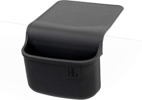 Lil' Holster Mini (Stone with Flower Sponge) - Silicone Sponge Holder, Kitchen Organizer, Dishwasher Safe, Drains Sponges, Clings to Sink, Non-Porous Surface, Easy to Clean, 5.94 x 4.17 x 2.09 in in Saudi Arabia