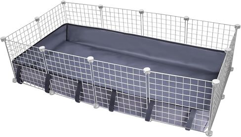 Guinea Pig Cage Liner Pet Bedding Base Waterproof Oxford Guinea Pig Cage Bottom Suitable for C & C Cage Panel (No Cage) in Saudi Arabia