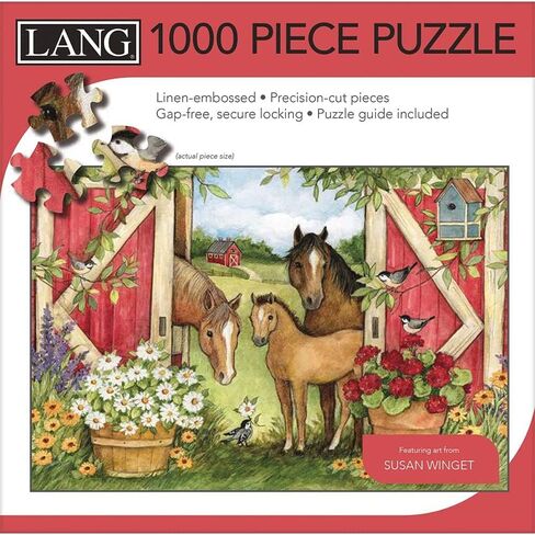 Lang All Aboard Puzzle - 1000 PC (5038051), Multicolor in Kuwait
