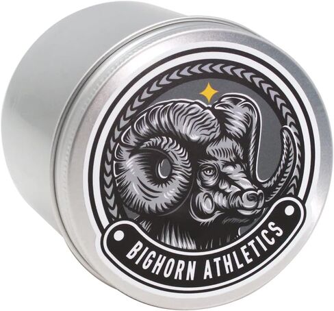 حامل علب من الألومنيوم الأسود من Bighorn Athletics لشريط الأصابع الرياضي، متوسط ​​| يحمل 8 لفات من شريط الإصبع الرياضي مقاس 0.3 بوصة | يُباع الشريط بشكل منفصل in Saudi Arabia