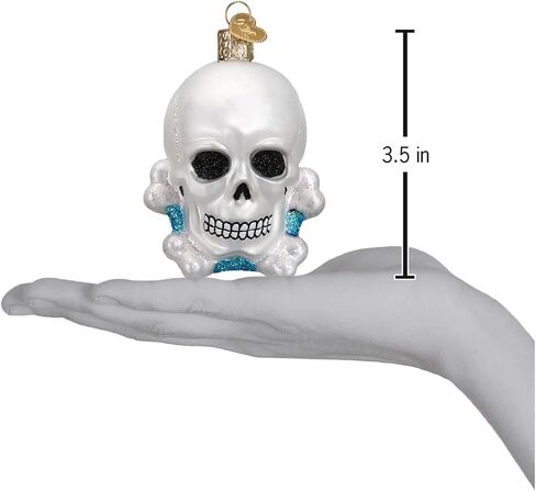 Old World Christmas Ornaments: Halloween Decorations Glass Blown Ornaments for Christmas Tree, Miniature Ghost in Saudi Arabia