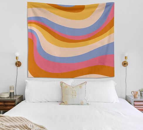 Kneibo Classroom Tapestry Wall Hanging - Mental Health Office Decor, Counseling Office Decor, Tapestry for Counseling Office, Feelings Tapestry 50x60 in Saudi Arabia