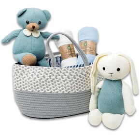 TIMB Premium Diaper Caddy Gift Basket Bundle