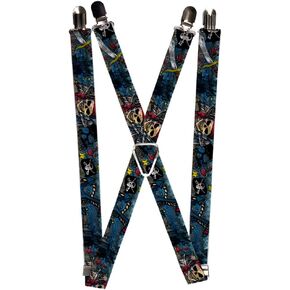 Buckle-Down Suspender - Dead Men Tattoo