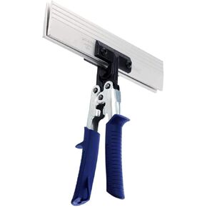 MIDWEST Seamer - 15 Inch Straight Sheet Metal Bender with Aluminum Blades & KUSH'N-POWER Comfort Grip Handle - MWT-S15