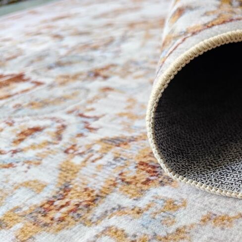 Area Rugs for Living Room Non Slip Bedroom Rugs Machine Washable Carpet Stain Resistant Home Decor Low Pile in Saudi Arabia