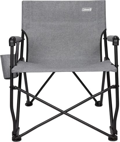 Coleman Forester Series Outdoor Chairs, Comfortable Camping Seats with Cupholder & Carry Bag, Supports up to 250lbs, Great for Backyard, Patio, Deck, Campsite, Tailgate, Sidelines in Kuwait