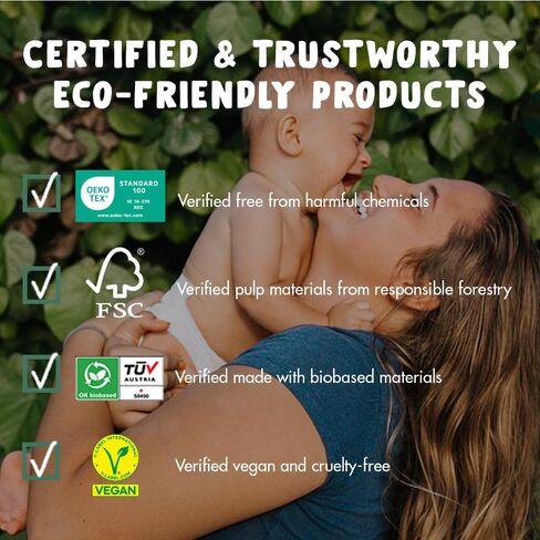 Eco by Naty Pull Ups - Hypoallergenic and Chemical-Free Training Pants, Highly Absorbent and Eco Friendly Pull Ups for Boys and Girls - Size (4) 2T-3T (18-33 lbs) - 22 Count in Kuwait