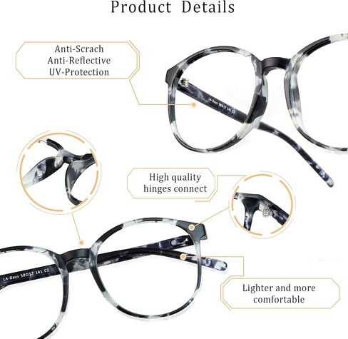 LifeArt 2 Pairs Blue Light Blocking Glasses, Anti Eyestrain, Computer Reading Glasses, Gaming Glasses, TV Glasses Women Men… in Saudi Arabia