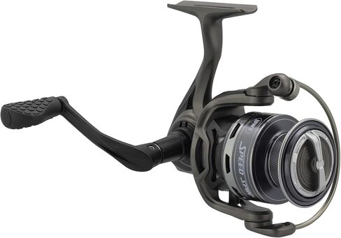Lew's Speed Spin Spinning Fishing Reel, 6.2:1 Gear Ratio, Right or Left-Hand Retrieve, Graphite Frame, Premium 10 Stainless Steel Ball Bearings in Saudi Arabia