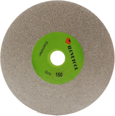 ILOVETOOL Diamond Lapping Disc Wheel 14'' inch Grinding Disc 80 Grit Coarse Lapidary Tools in Saudi Arabia