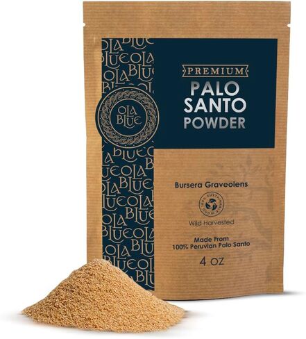 Palo Santo Chips 4oz Natural and Sustainable from Peru sustainably Harvested Aromatic Resin - for Smudging, Energy Cleansing, Meditation Organic Incense in Kuwait