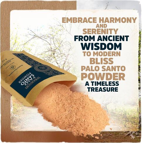 Palo Santo Chips 4oz Natural and Sustainable from Peru sustainably Harvested Aromatic Resin - for Smudging, Energy Cleansing, Meditation Organic Incense in Kuwait