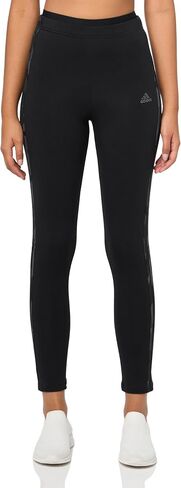 بنطال ضيق للنساء من adidas مقاس كبير Essentials 3-Stripes مموه مطبوع بطول 7/8 in Saudi Arabia