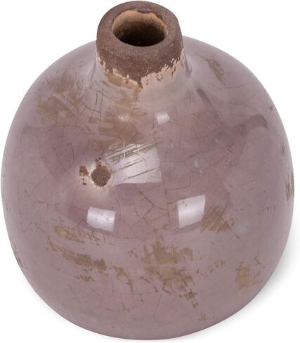 47th & Main Rustic Ceramic Vase, Mini, Gray-Blue in Saudi Arabia
