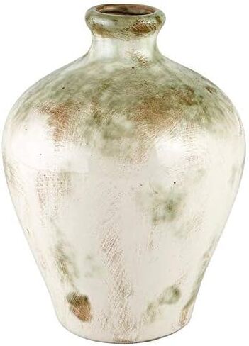 47th & Main Rustic Ceramic Vase, Mini, Gray-Blue in Saudi Arabia