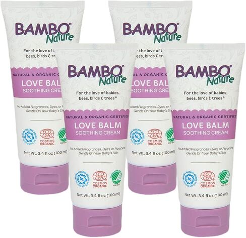 Bambo Nature Love Balm Soothing Cream, 3.4 fl oz Tube, 1 Count in Saudi Arabia