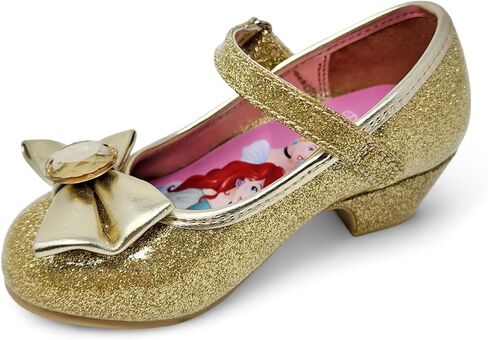 Disney Princess Gold Girl's Heel Dress Shoe (Toddler/Little Kid) in Kuwait