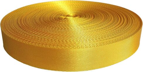 Yo-Yo2015 Nylon Webbing 1 Inch 30 Yards Durable Flat Nylon Webbing Strap for Backpack,Cargo Strap,Pet Leash or Collar,Gardening,Craft in Kuwait