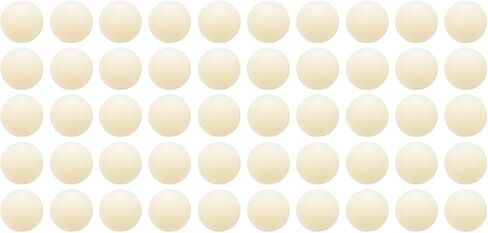 uxcell 50pcs Nylon Bearing Balls 8mm Solid Plastic Balls, Precision Mini Nylon Balls in Saudi Arabia
