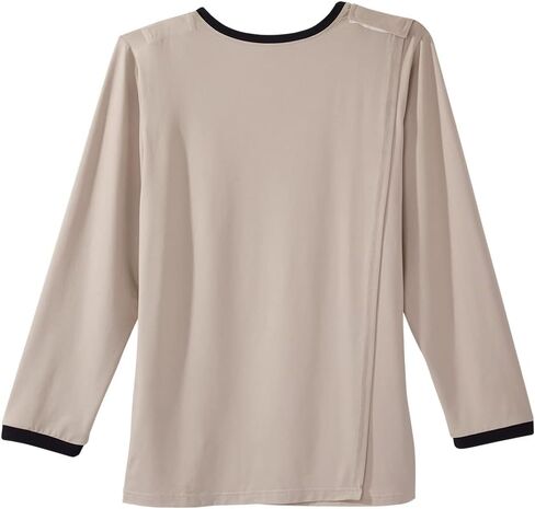 بلوزة نسائية مفتوحة من الخلف وأكمام طويلة مزخرفة in Kuwait