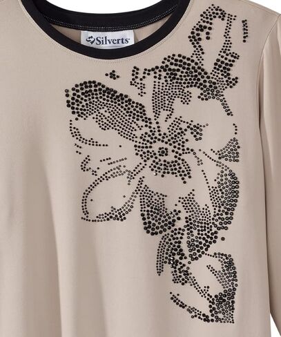 بلوزة نسائية مفتوحة من الخلف وأكمام طويلة مزخرفة in Kuwait