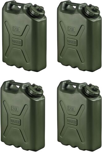 Scepter 5 Gallon 20 Liter Durable Portable BPA Free Military Water Storage Container for Camping and Emergency Management with Small Spout, Sand in Kuwait