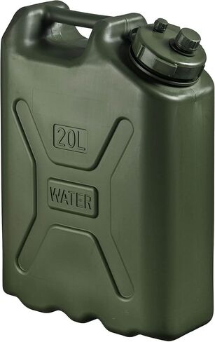 Scepter 5 Gallon 20 Liter Durable Portable BPA Free Military Water Storage Container for Camping and Emergency Management with Small Spout, Sand in Kuwait