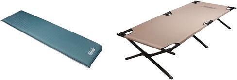 Coleman Silver Springs Self-Inflating Camping Sleep Pad​, Lightweight Camp Pad with Insulated Foam and Durable Coating, Comfortable Sleeping Pad with Easy Inflation in Kuwait