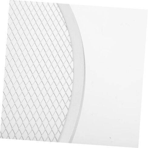 LIFKOME Piercing Tools Pizza Screen Rack 18 Inch Non-stick Pizza Pan Pizza Baking Aluminum Baking Pans Baking Screen for Oven Pizza Board Perforated Pizza Silver Suit Cooking Pot With Hole in Saudi Arabia