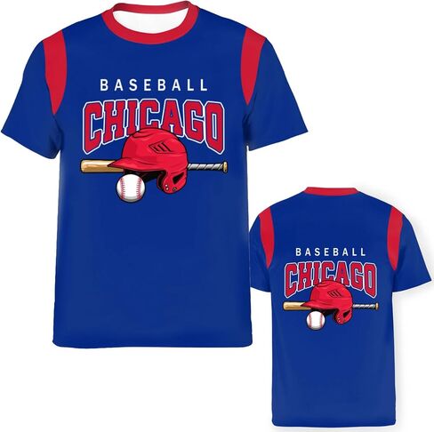 Men's Baseball City Shirts Novelty Sport Crew Neck Jerseys Short Sleeve Tees Gifts for Fans in Saudi Arabia