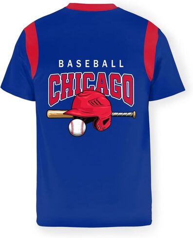 Men's Baseball City Shirts Novelty Sport Crew Neck Jerseys Short Sleeve Tees Gifts for Fans in Saudi Arabia